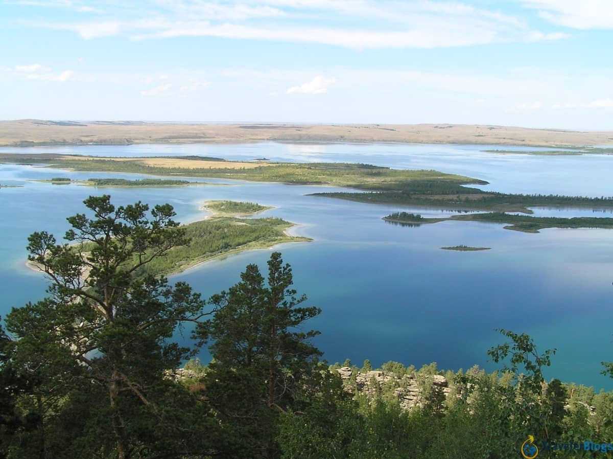 Озеро большое Чебачье Казахстан