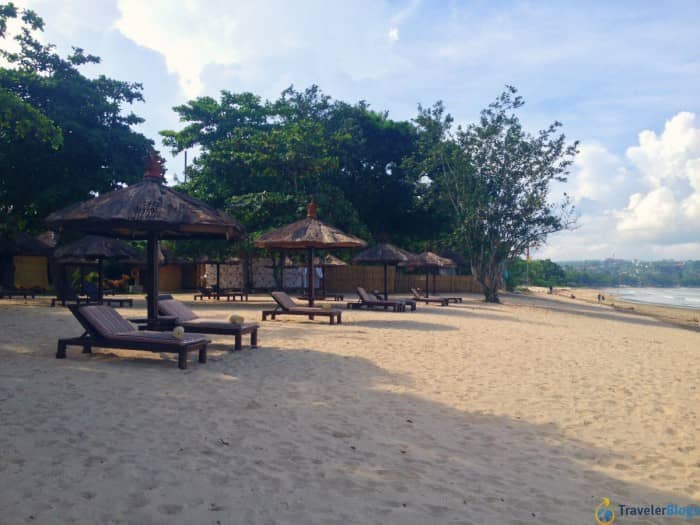 Зона отдыха отеля InterContinental Bali Resort