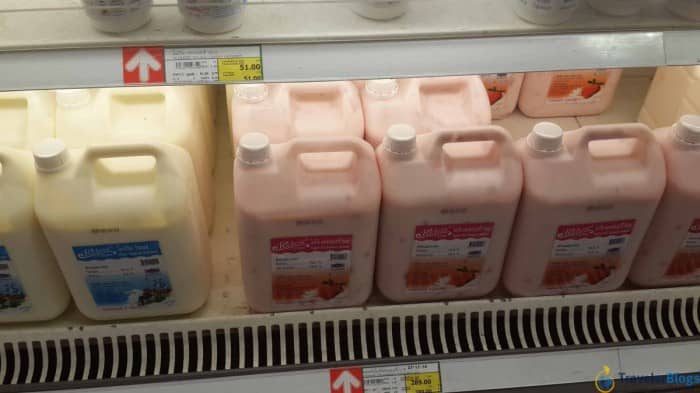 5 литровый йогурт и молоко