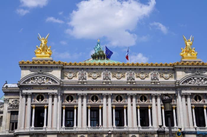 Здание Парижской национальной оперы.