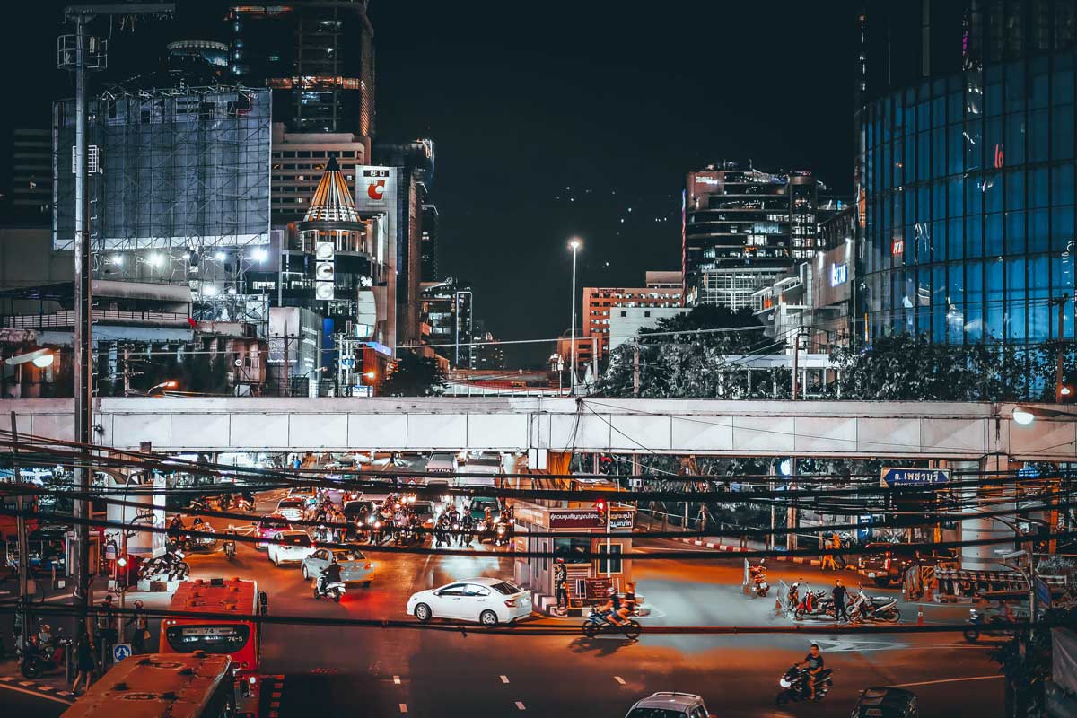 Бангкок ночью