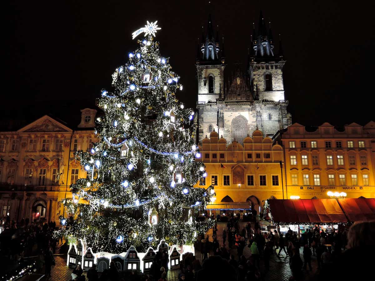 Рождество в Праге, Чехия.