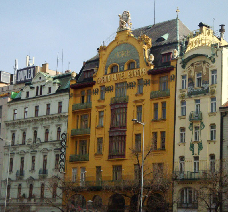 Гранд Отель Европа в Праге