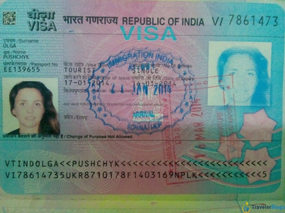 Индийская виза требования к фото